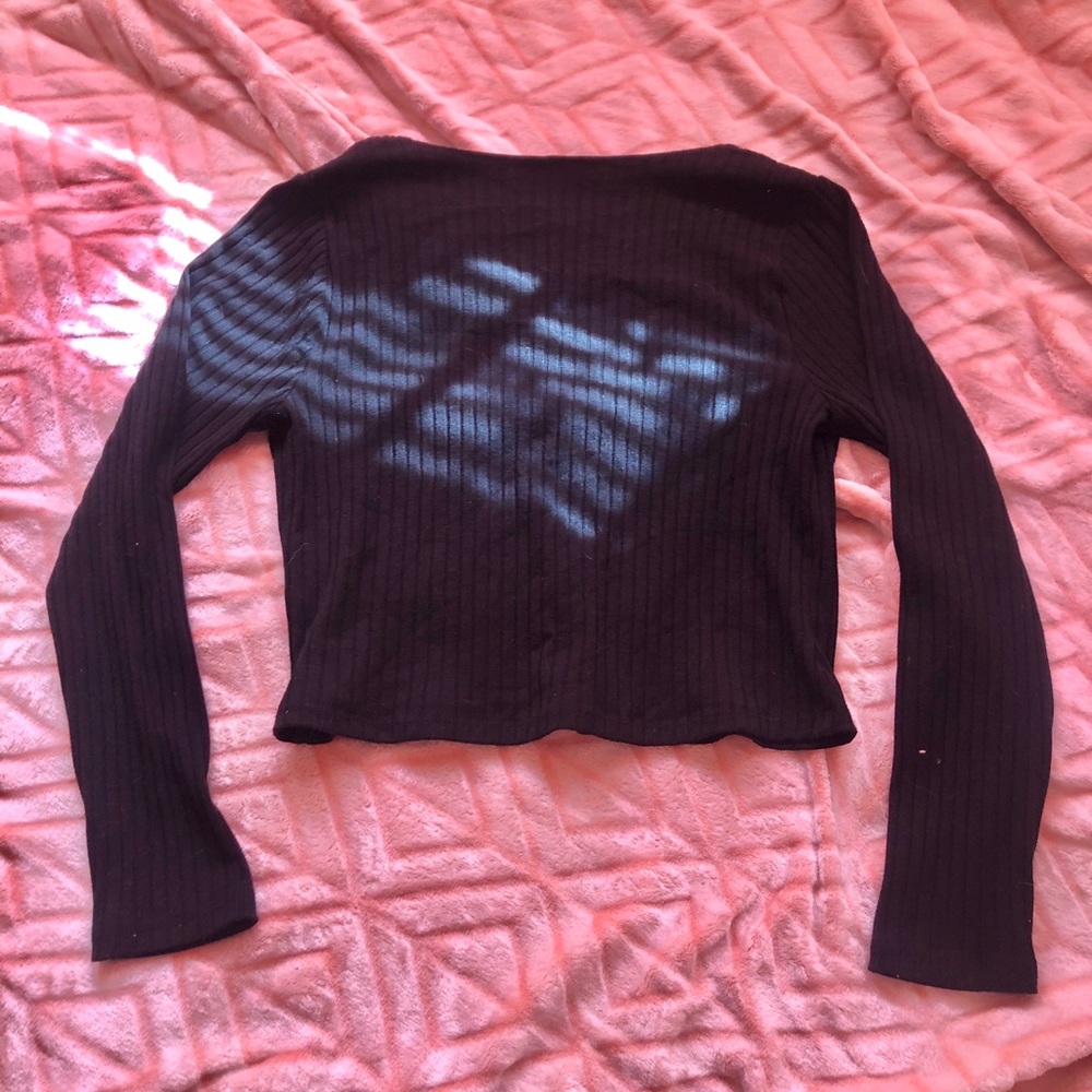 Long Sleeve Crop Top